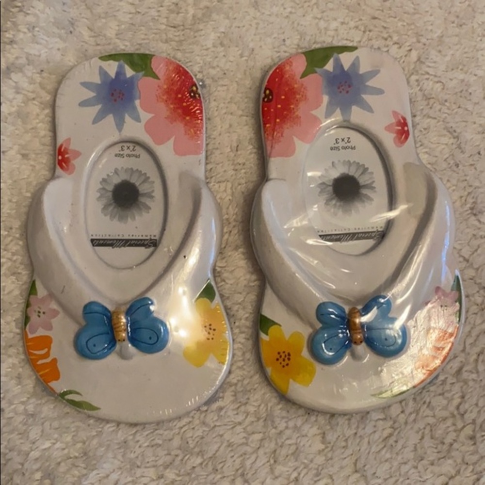 Floral Flip flop frames - New in packaging